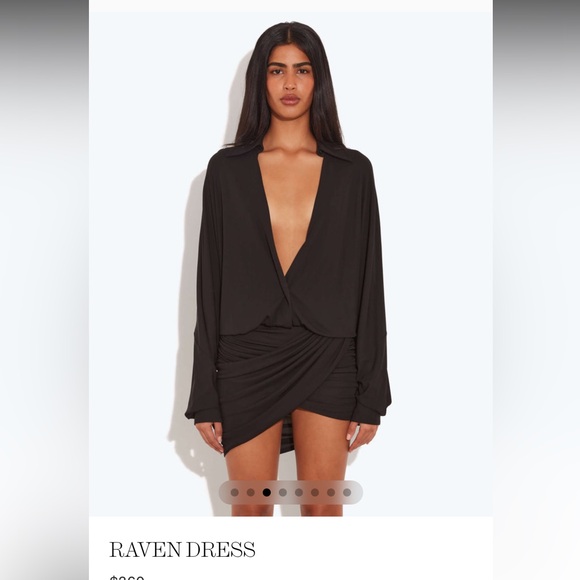 Rat & Boa Raven Dress - Picture 2 of 4